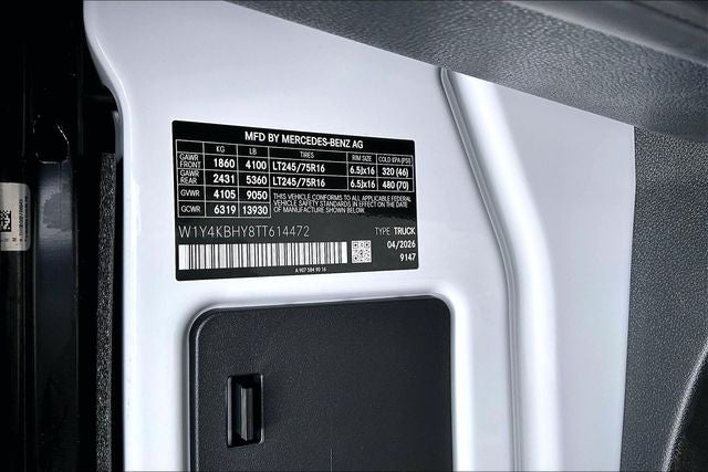 2026 Mercedes-Benz Sprinter 2500 Cargo 144 WB