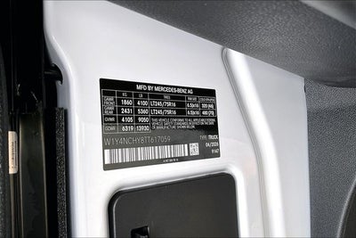 2026 Mercedes-Benz Sprinter 2500 Cargo 170 WB High Roof