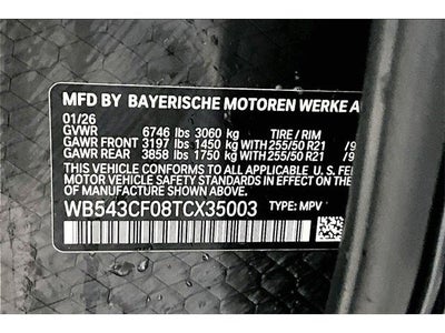 2026 BMW iX xDrive45