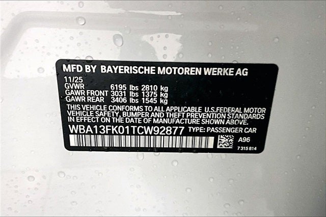 2026 BMW 5 Series 550e xDrive