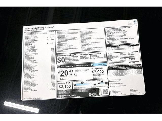 2026 BMW 7 Series 760i xDrive