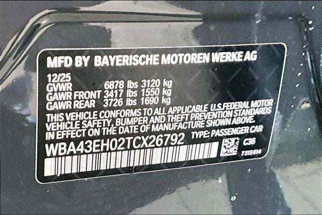 2026 BMW 7 Series 750e xDrive