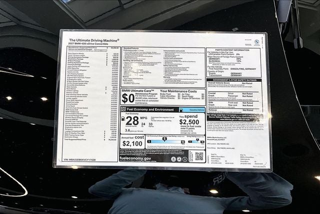 2027 BMW 4 Series 430i xDrive
