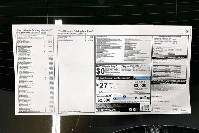 2026 BMW 4 Series M440i xDrive