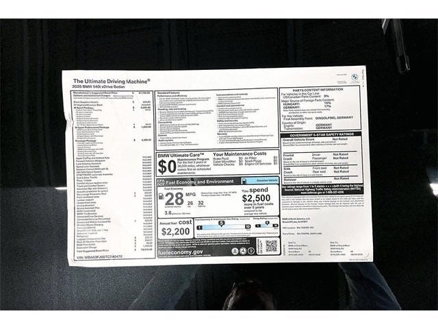 2026 BMW 5 Series 540i xDrive