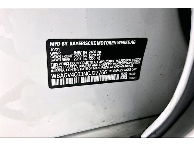 2022 BMW 8 Series 840 xDrive