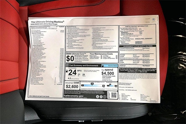 2026 BMW 8 Series 840