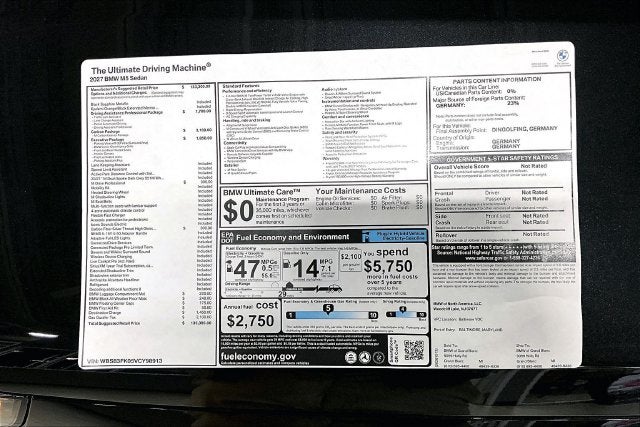 2027 BMW M5 Base