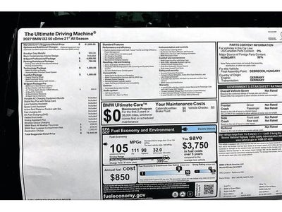 2027 BMW iX3 50 xDrive