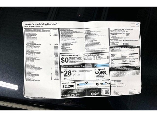 2026 BMW X2 xDrive28i