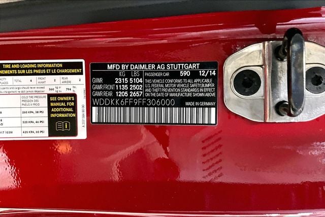 2015 Mercedes-Benz E-Class E 400