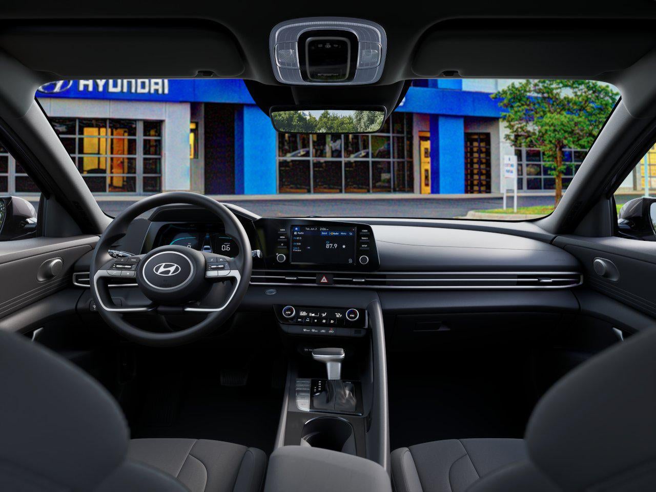 2026 Hyundai Elantra Hybrid Blue