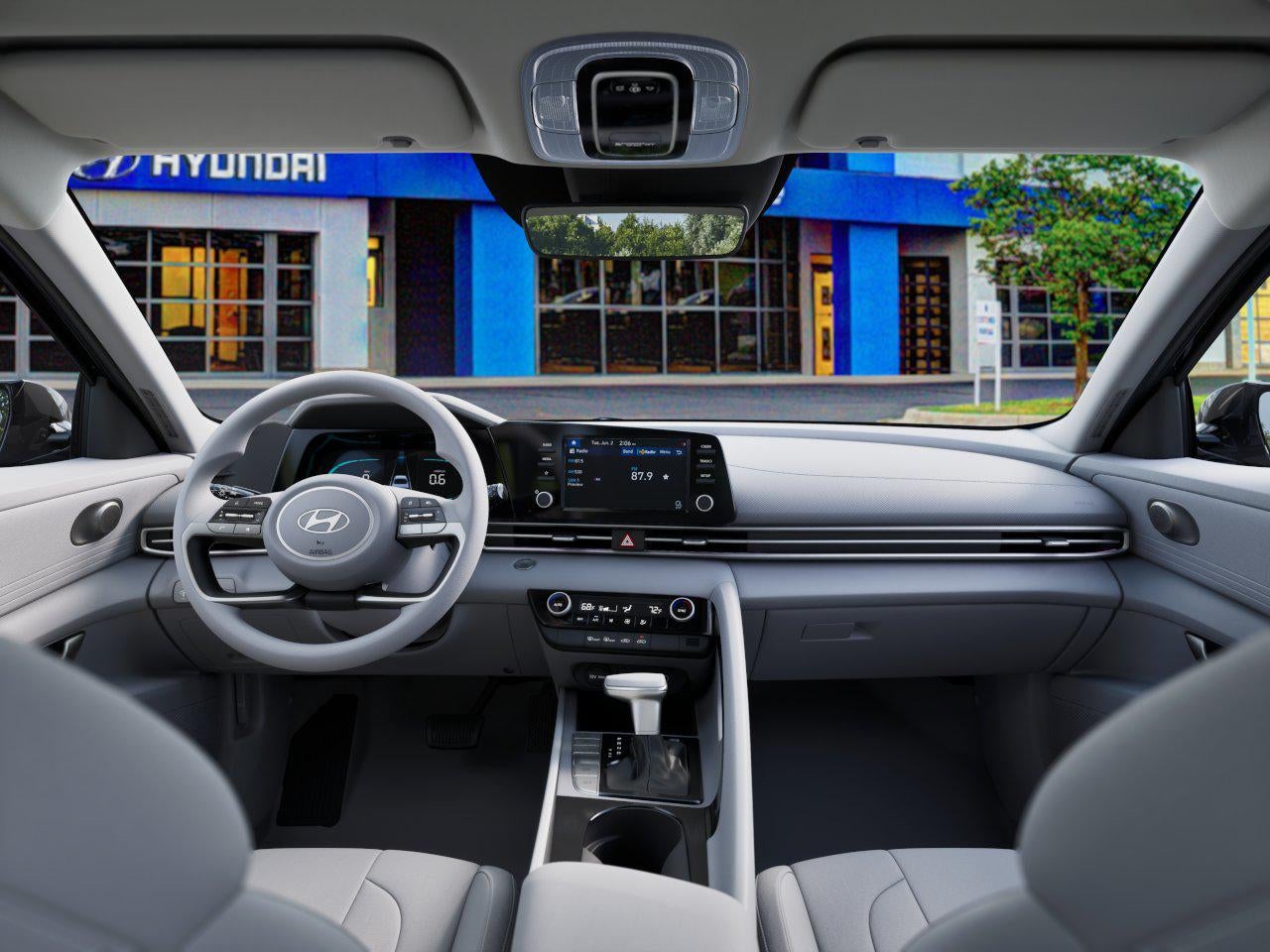 2026 Hyundai Elantra Hybrid Blue