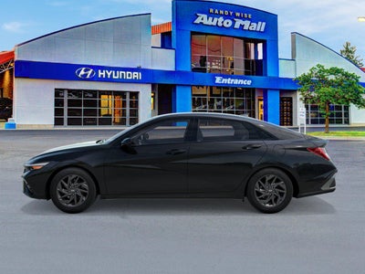 2026 Hyundai Elantra Hybrid Blue