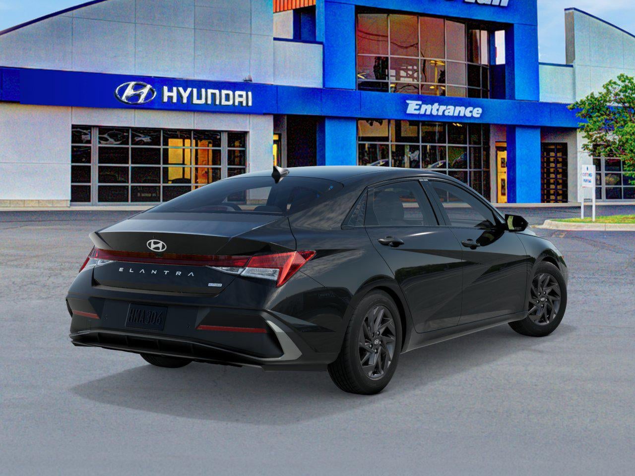 2026 Hyundai Elantra Hybrid Blue