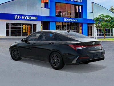 2026 Hyundai Elantra Hybrid Blue