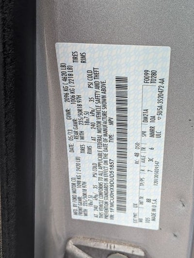 2013 Ford Escape SEL