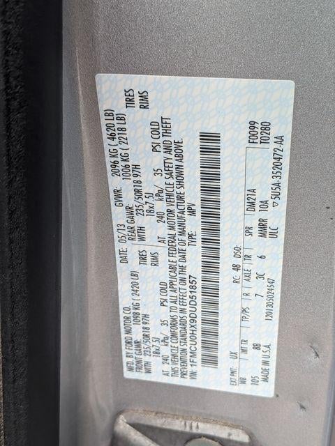 2013 Ford Escape SEL