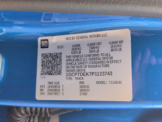 2023 Chevrolet Colorado Z71