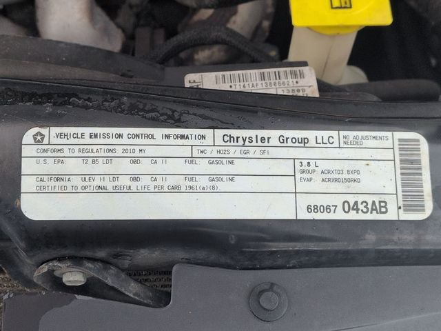 2010 Chrysler Town and Country Touring