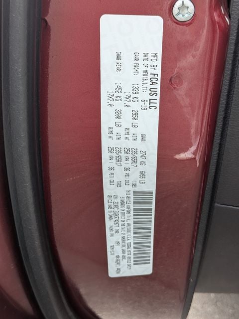 2019 Chrysler Pacifica Touring L Plus