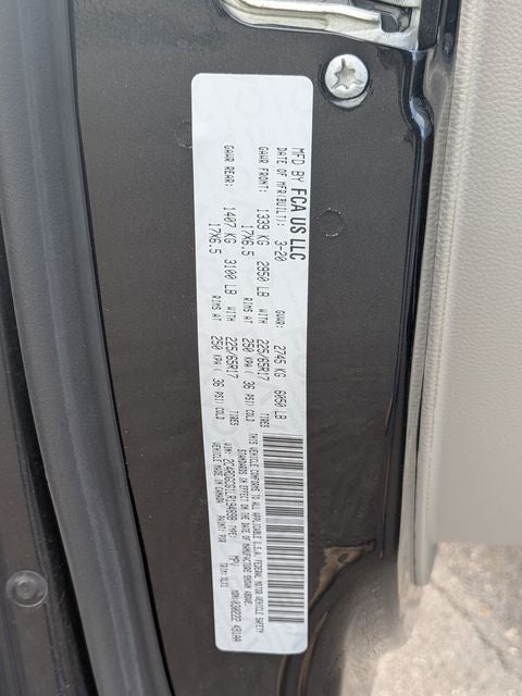 2020 Dodge Grand Caravan SXT