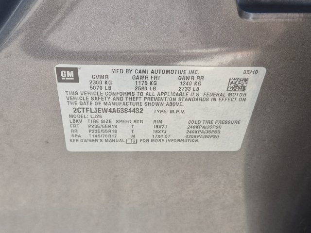 2010 GMC Terrain SLT-2