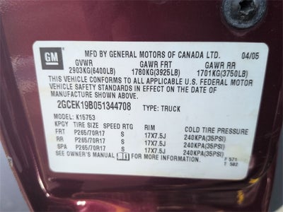 2005 Chevrolet Silverado Z71