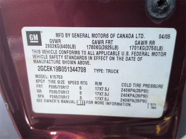 2005 Chevrolet Silverado Z71