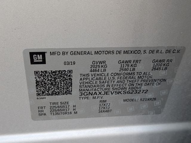 2019 Chevrolet Equinox LT