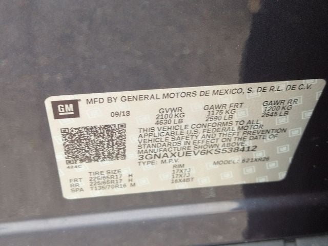 2019 Chevrolet Equinox LT