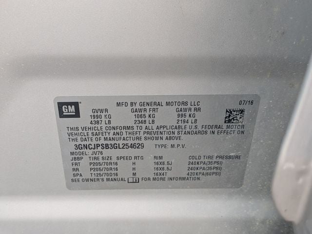 2016 Chevrolet Trax LT