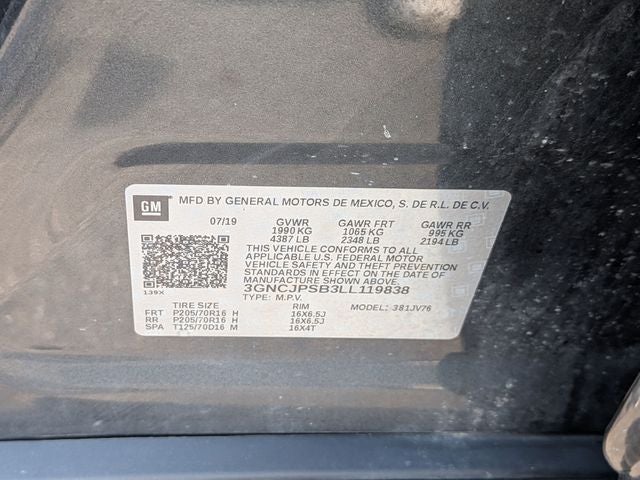 2020 Chevrolet Trax LT