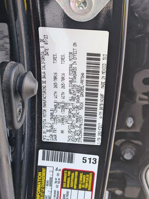 2023 Toyota TACOMA TRD OFFRD TRD Off-Road V6