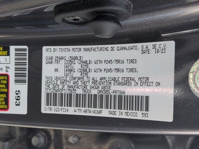 2023 Toyota TACOMA SR5 SR5 V6