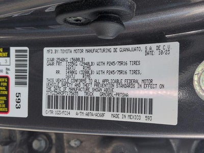 2023 Toyota TACOMA SR5 SR5 V6