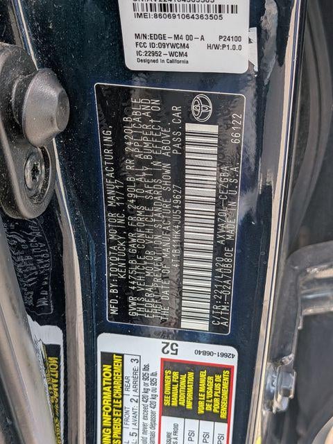 2018 Toyota Camry XLE