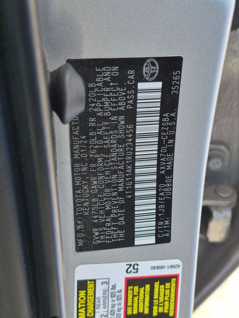 2024 Toyota Camry SE