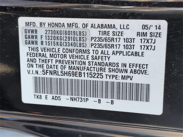 2014 Honda Odyssey EX-L