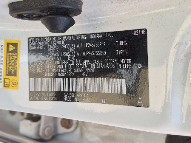 2016 Toyota Highlander Hybrid Limited