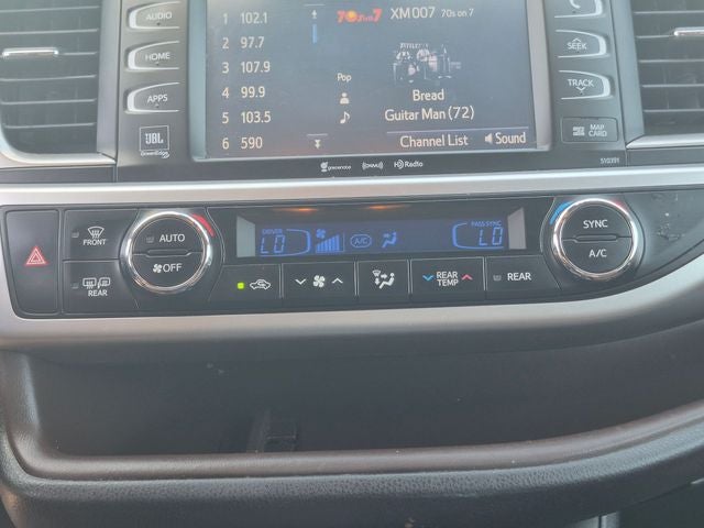 2019 Toyota HIGHLANDER LIMITED V6 AWD Limited