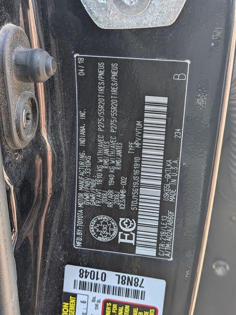 2018 Toyota Sequoia Limited