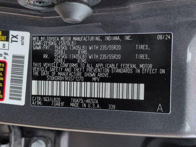 2024 Toyota HIGHLANDER Limited