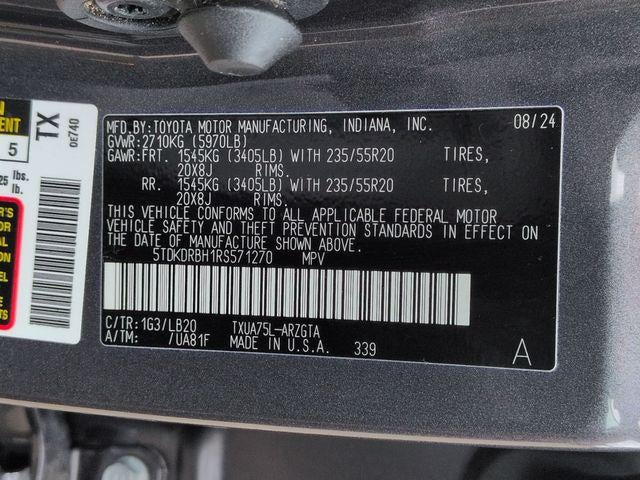 2024 Toyota HIGHLANDER Limited