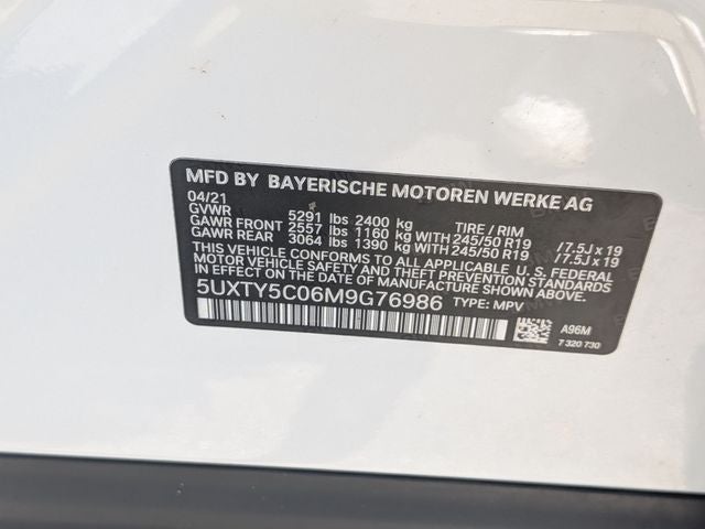 2021 BMW X3 xDrive30i