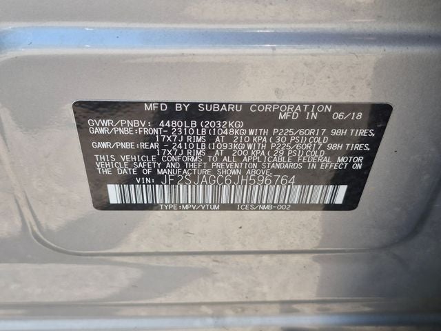 2018 Subaru Forester 2.5i Premium
