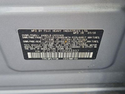 2017 Subaru Forester 2.5i Limited