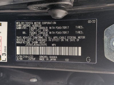 2022 Toyota 4RUNNER TRD Off-Road Premium