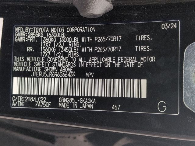 2024 Toyota 4RUNNER TRD Off-Road Premium