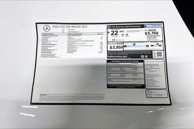 2026 Mercedes-Benz GLE GLE 350 4MATIC®